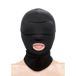 NS NOVELTIES - FETISH  FASHION KAPTUR NA USTNIK NYLON CZARNY